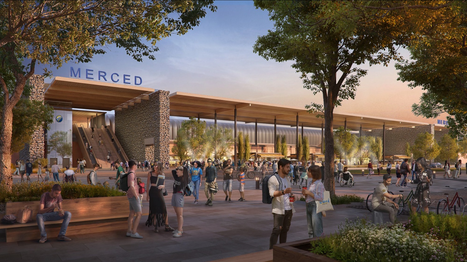 California High-Speed Rail Central Valley stations
